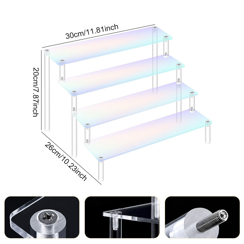 3 Tiers Acrylic Organizer Display Stand